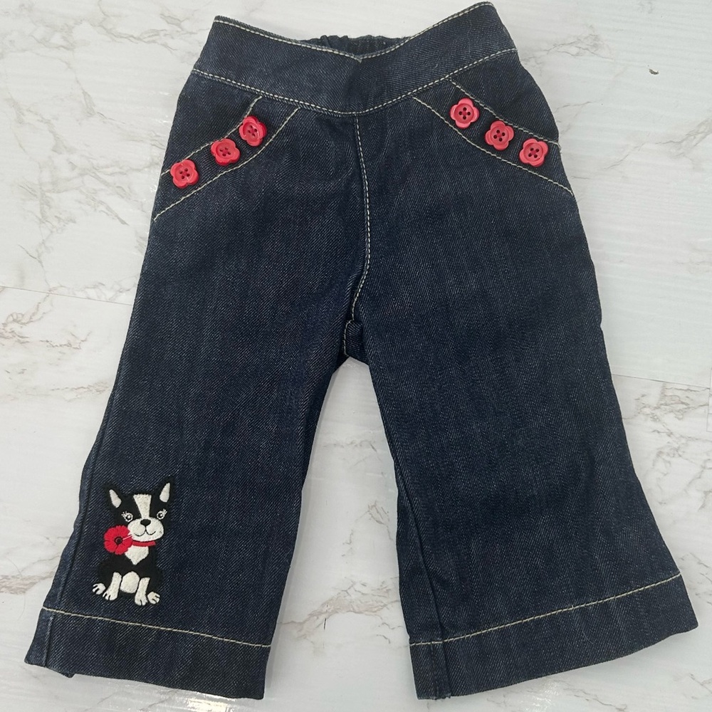 GYMBOREE Poppy Love Denim Jeans